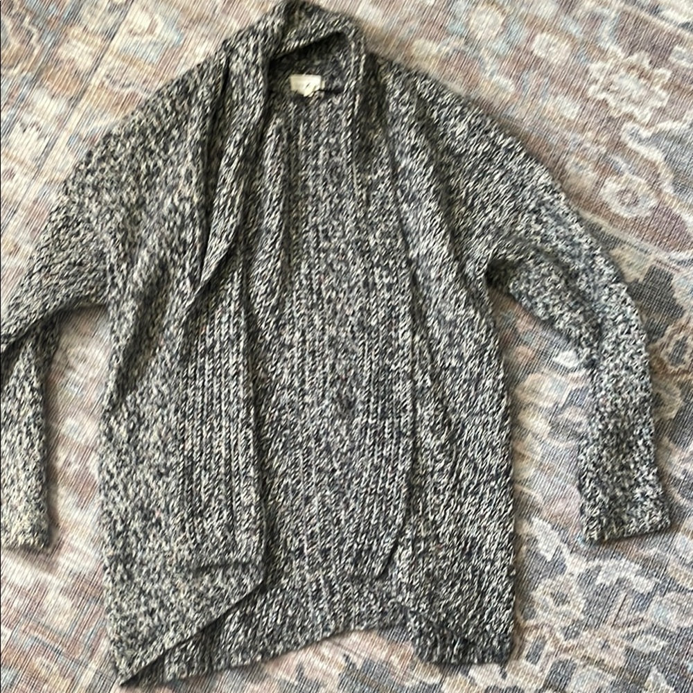 Cozy Blue Knit Cardigan